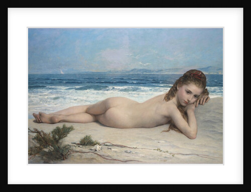 The Young Sea Nymph by Adolphe Jourdan
