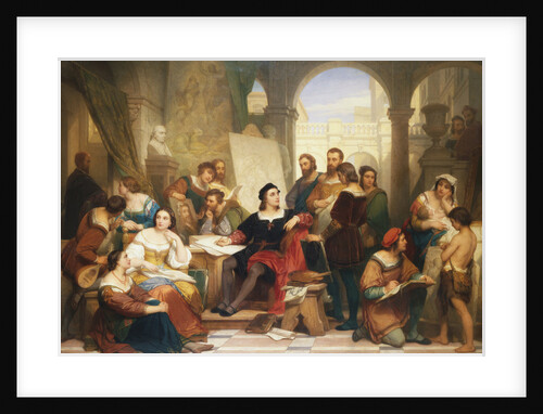 The Artist Raphael in His Studio by Nicaise de Keyser