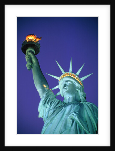 Statue of Liberty in New York City at dusk by Anonymous