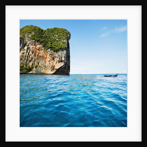Phang-Nga Bay Island with Mountains by Anonymous