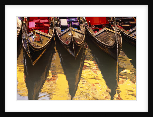 Gondolas, Venice, Italy by Anonymous