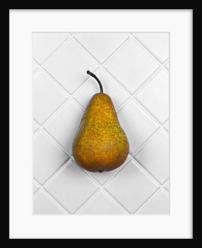 Pear in front of white background by Anonymous