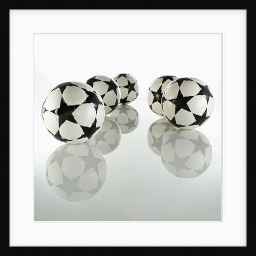 Five Soccer Balls by Anonymous