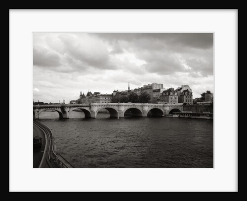 Pont Neuf Bridge and the Conciergerie in the background, Paris, France by Anonymous