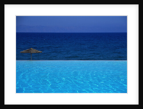 Blue of Pool, Sky and Sea by Anonymous