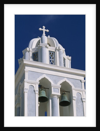 Bell tower, Santorin, Greece by Anonymous