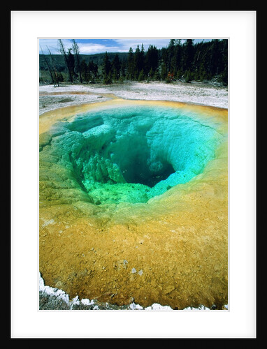 Morning Glory Pool, Yellowstone National Park, Wyoming by Anonymous