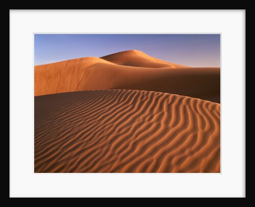 Dunes in the desert (Hatta, United Arab Emirates) by Anonymous