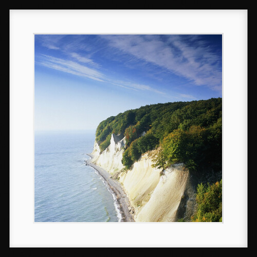 Rocky coastline in the Jasmund Nature Reserve, Ruegen, Mecklenburg-Vorpommern, Germany by Anonymous