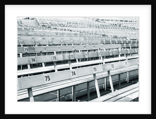 Empty stadium by Anonymous