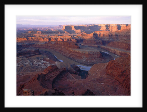 USA, Utah, Dead Horse Point State Park, Colorado River, Goose Neck at sunrise by Anonymous