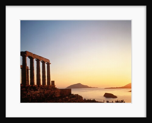 Ruin of the Poseidon temple in Attica (Greece) by Anonymous