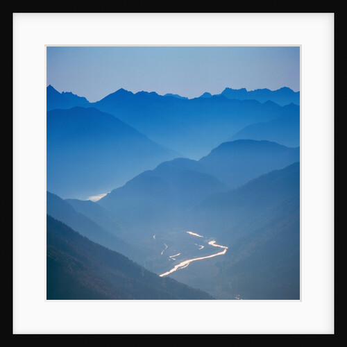 Mist in Mountains near Lake Tegern, Germany by Anonymous