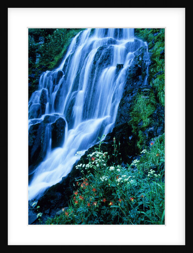 Vidae Falls waterfall in Crater Lake National Park, Oregon, USA by Anonymous