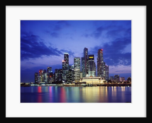Singapore Skyline by Anonymous