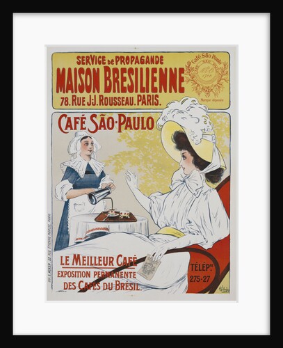 Maison Bresilienne Poster by E. Villefroy