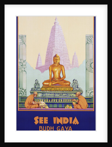 See India Poster by Dorothy Newsome