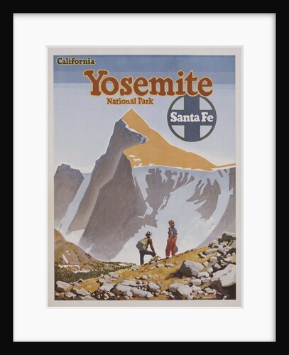 Yosemite National Park Poster by Don Perceval