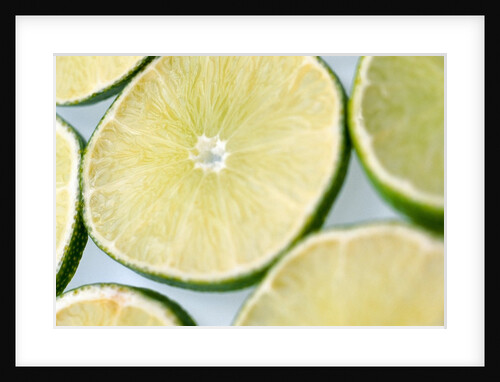 Limes in slices by Anonymous
