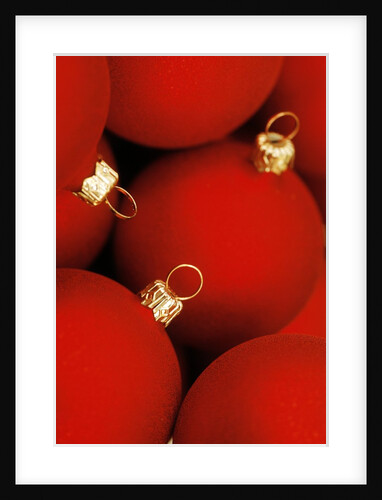 Christmas baubles by Anonymous