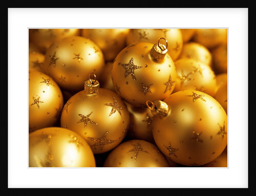 Christmas baubles by Anonymous