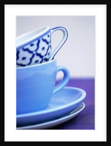 Coffee cups and saucers by Anonymous
