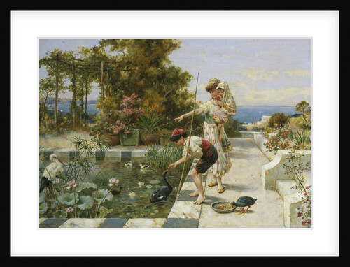 Feeding the Ibis at Corsica by William Stephen Coleman
