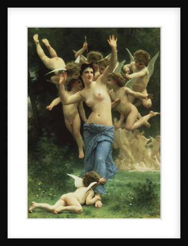 Invading Cupid's Realm by William Adolphe Bouguereau