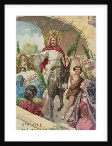 Peaceful Easter to You Postcard by Anonymous