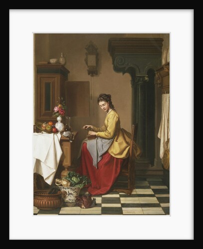 Grinding Coffee by Charles Henri Joseph Grips