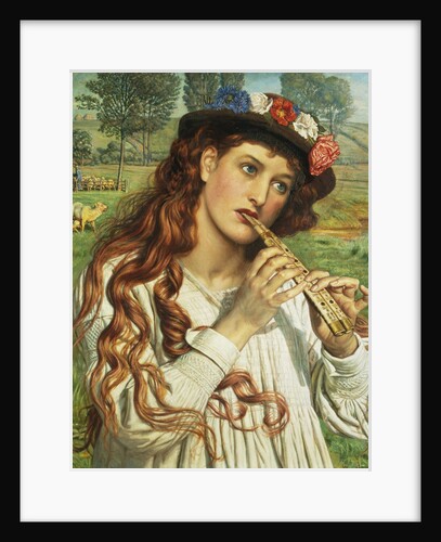 Amaryllis, or the Shepherdess by William Holman Hunt