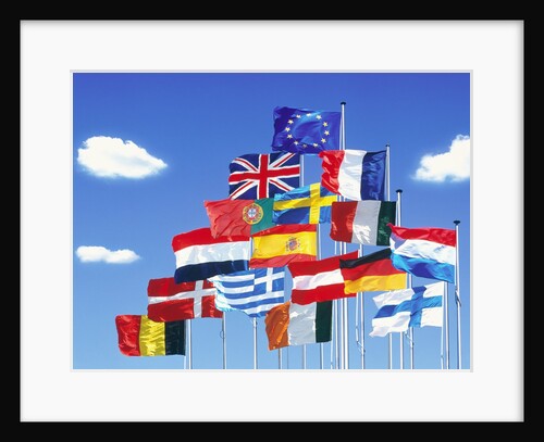 National Flags of the European Union by Anonymous