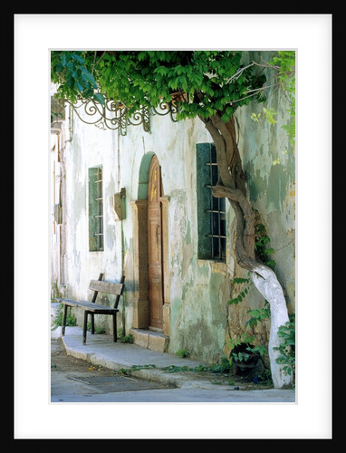 House in the village Vessa on Chios, Greece by Anonymous
