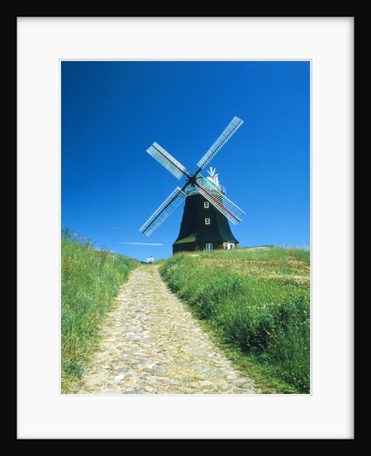 Windmill in Mecklenburg-West Pomerania (Germany) by Anonymous