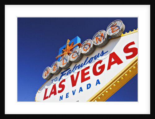 Welcome to Las Vegas Sign by Anonymous