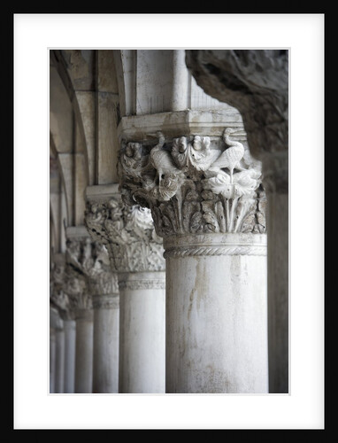 Columns of the Doge's Palace by Anonymous
