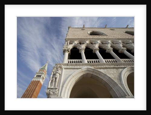 Doge's Palace and Campanile by Anonymous