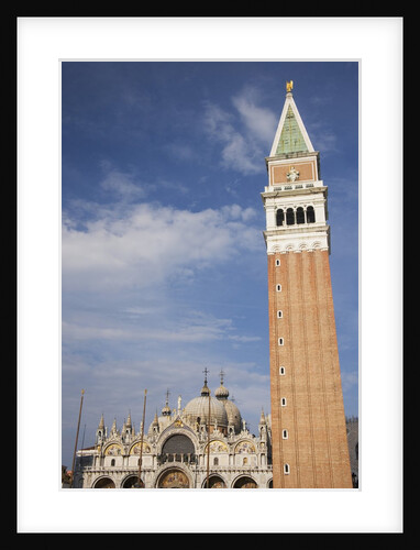 Campanile and Basilica of San Marco by Anonymous