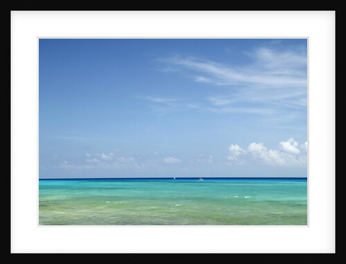 Blue Sea and Sky, Cancun, Mexico by Anonymous