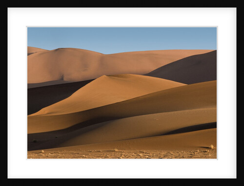 View of sand dunes in a desert by Anonymous