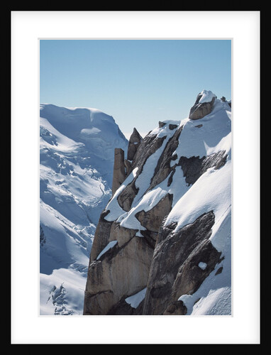 High angle view of a mountain valley by Anonymous