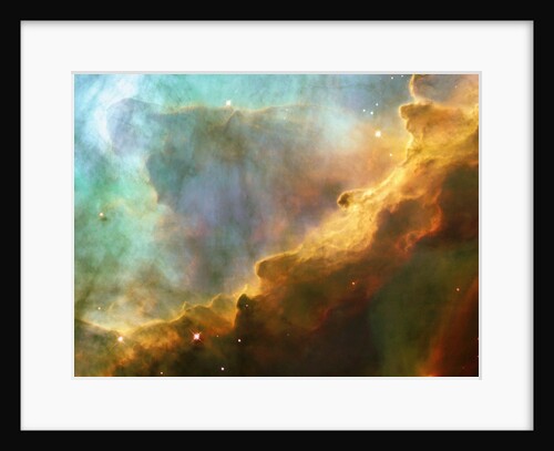 Hydrogen Glowing in Omega Nebula by Anonymous