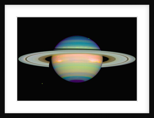 Infrared View of Saturn by Anonymous