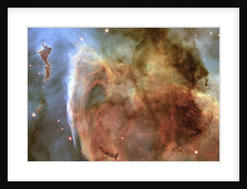 Light and Shadow in the Carina Nebula by Anonymous