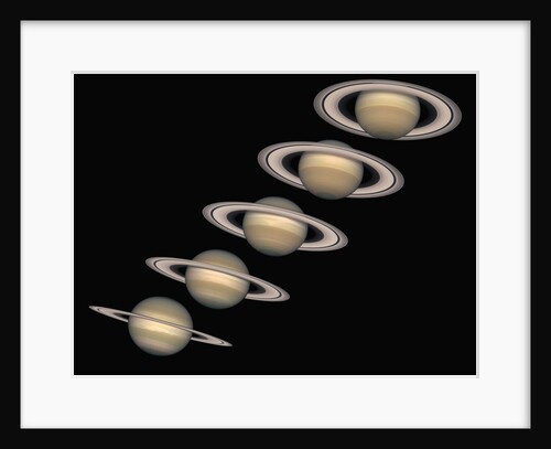 Changing Seasons on Saturn by Anonymous