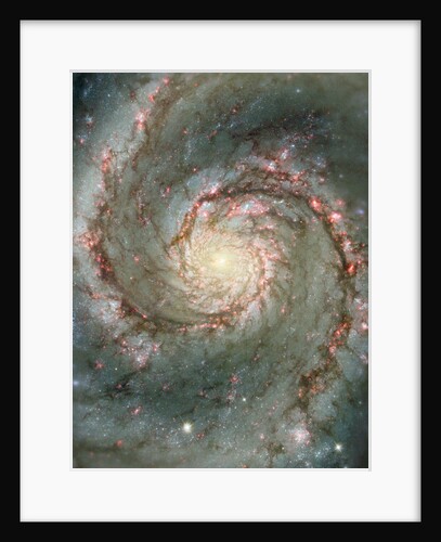 Center of the Whirlpool Galaxy by Anonymous