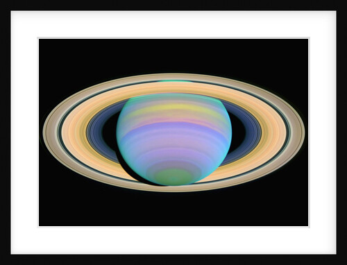 Saturn in Ultraviolet Light by Anonymous