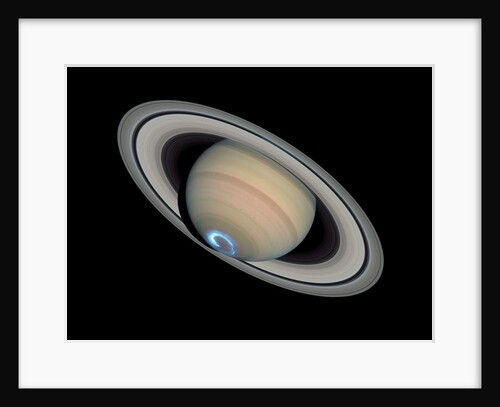 Aurora on Saturn by Anonymous