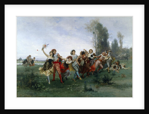 Merry Band by Emile Antoine Bayard