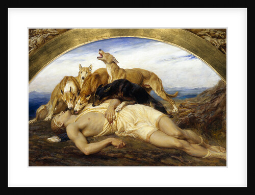 Adonis Wounded by Briton Riviere